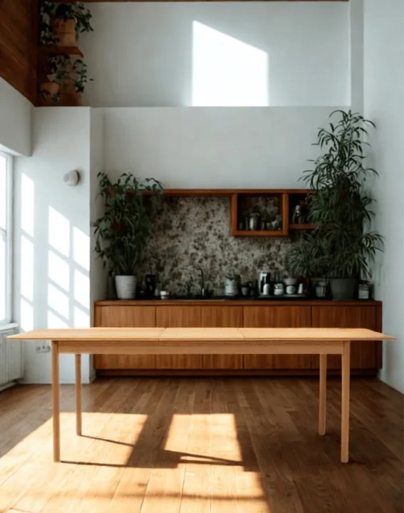 Rozkladací stôl Blair 180–230 cm (DT01), prírodný dub