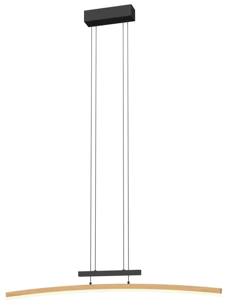 Wofi 7020-106 - LED Stmievateľný luster na lanku BOLOGNA LED/27W/230V