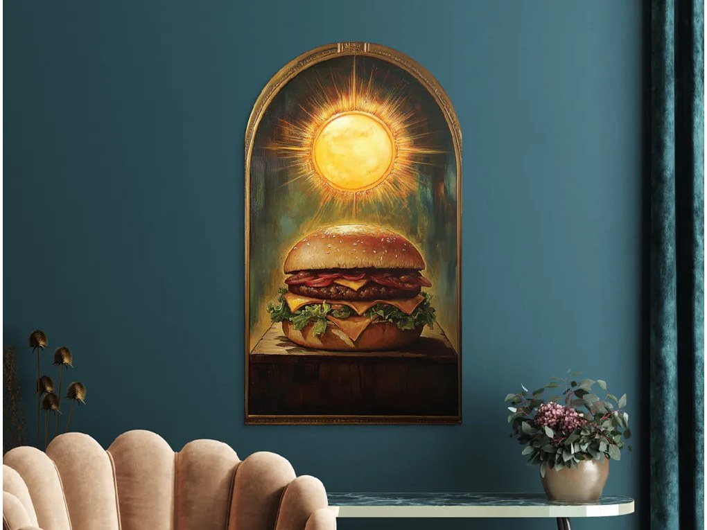drevko | Obraz na stenu Slávny hamburger 70 x 40 cm