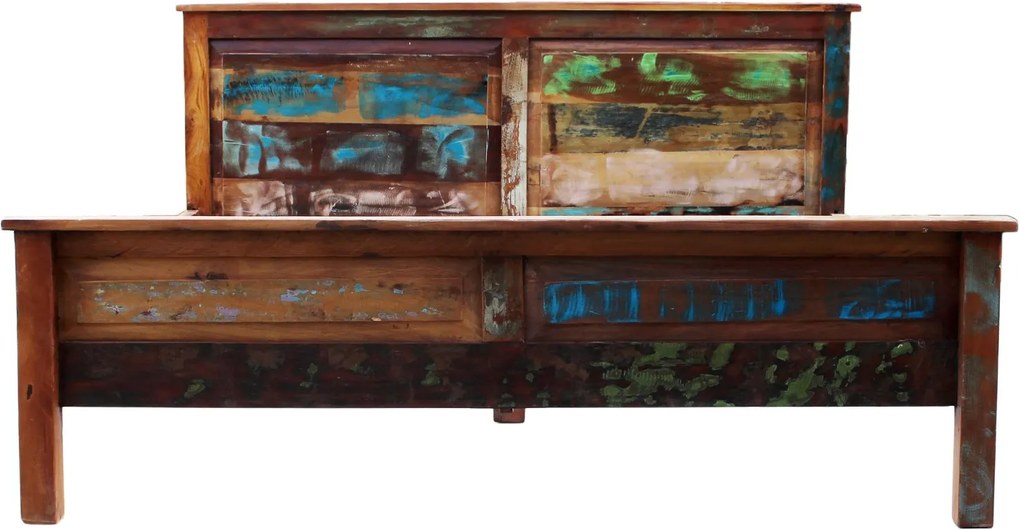 Bighome - Posteľ OLDBOAT 180x220 cm - viacfarebná