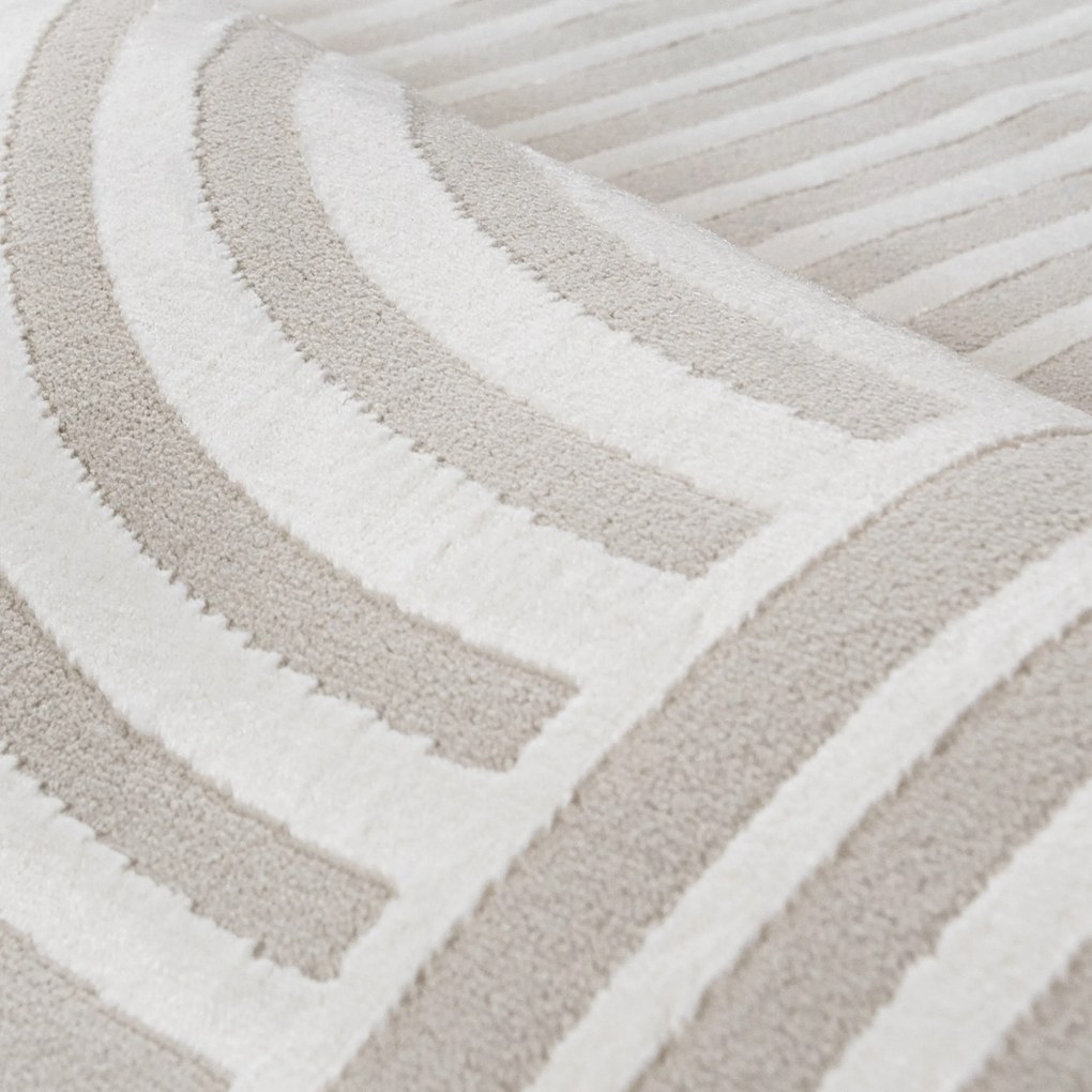 TA Koberec NG91A KRÉMOVÁ/BIELA ELLEN Rozmer: 80x150 cm