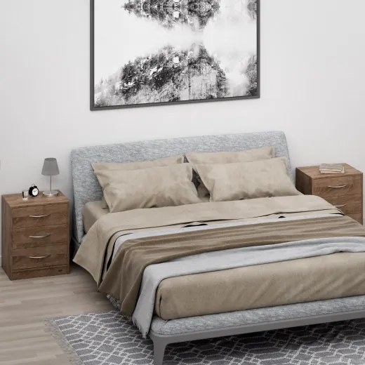 InternetovaZahrada - Nočný stolík Eloise 54x39x28cm - dub