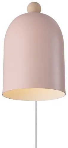Nordlux - Nástenné bodové svietidlo GASTON 1xE27/15W/230V ružová
