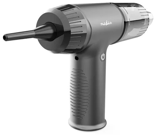 Nedis VCHHR100BK - Dobíjací ručný vysávač 2v1 90W/6000 mAh šedá/čierna