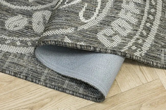 Koberec / Behúň FLEX 1907/P91 hnedý / sivý