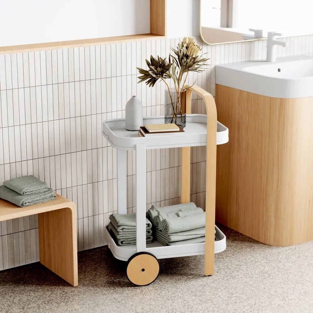 Servírovací stolík na kolieskach 44x53 cm Bellwood - Umbra