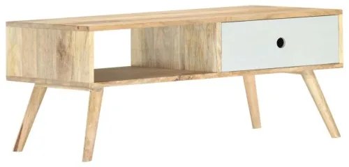 vidaXL Konferenčný stolík 90x50x40 cm masívne mangovníkové drevo-