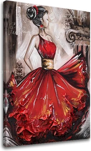 Obraz na plátne TANEČNICA 1 dielny XOBFB549E1