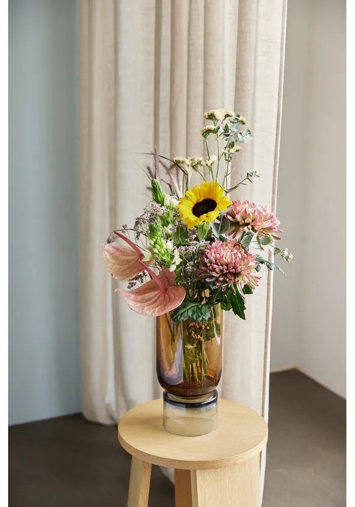 Stolička v dekore duba v prírodnej farbe Split – Hübsch