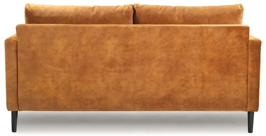 Žltá zamatová pohovka 153 cm Adagio - Scandic