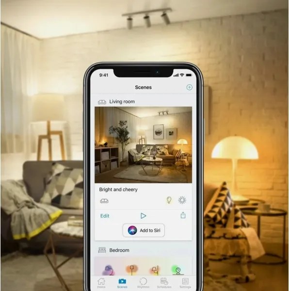 Sada 2× stmievateľných LED žiaroviek A60 E27/9W/230V 2700K Wi‑Fi + diaľkový ovládač - WiZ