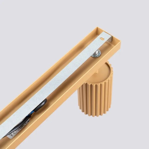 Sollux SL.1562 - Bodové svietidlo KARBON 3xGU10/10W/230V zlatá