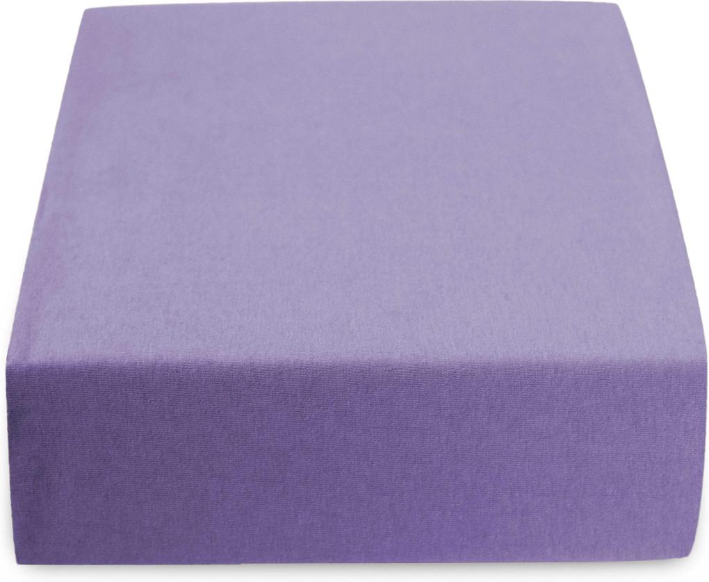 Jersey plachta fialová 180x200 cm Gramáž: 190 g/m2