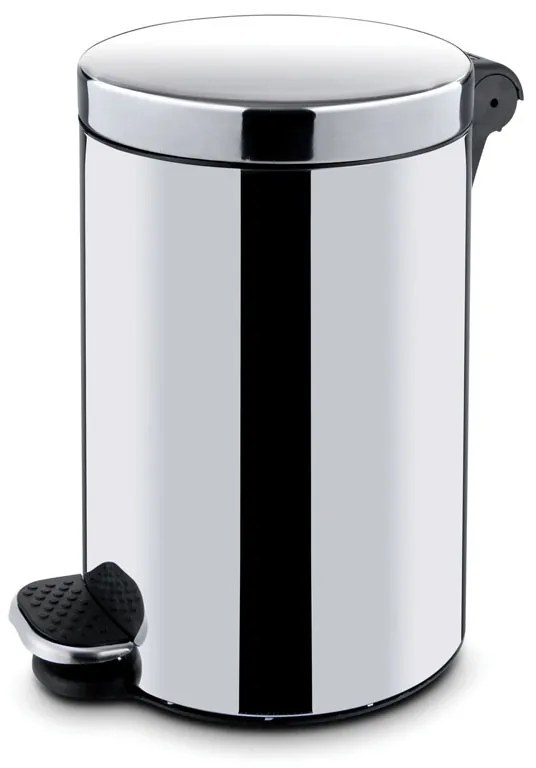 Nášľapný odpadkový kôš 12 L, nerez lesklý