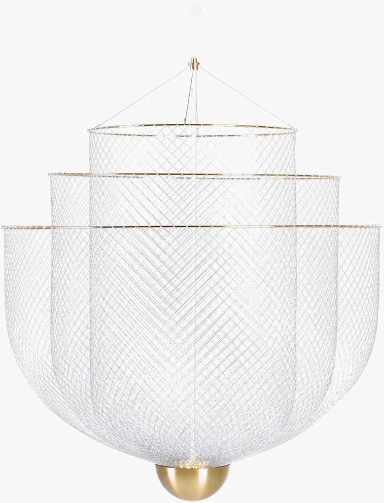 Stmievateľný LED luster Meshmatics