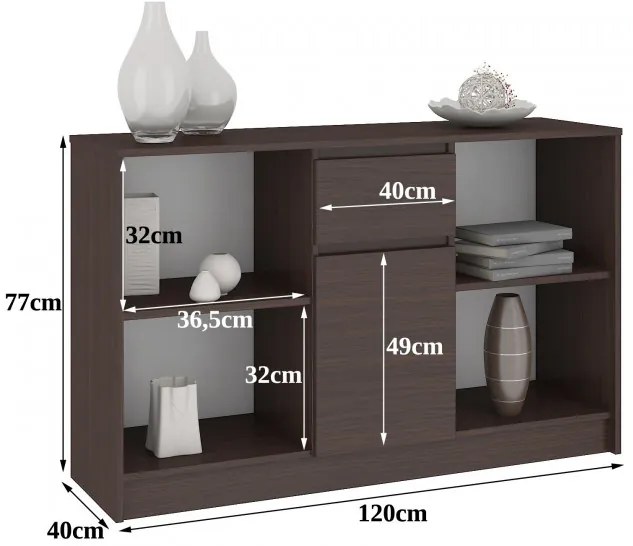 Komoda B-17 CLP wenge