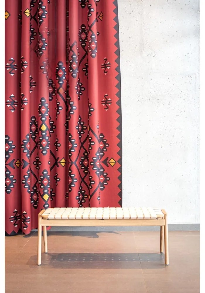 Biela/v prírodnej farbe lavica Klupa - Gazzda