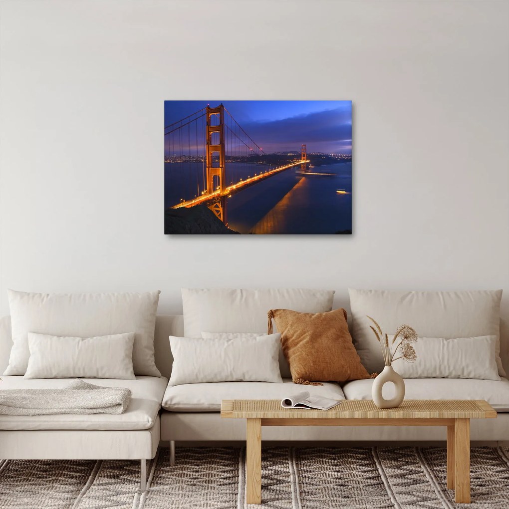 Obraz - Golden Gate Bridge (70x50 cm)