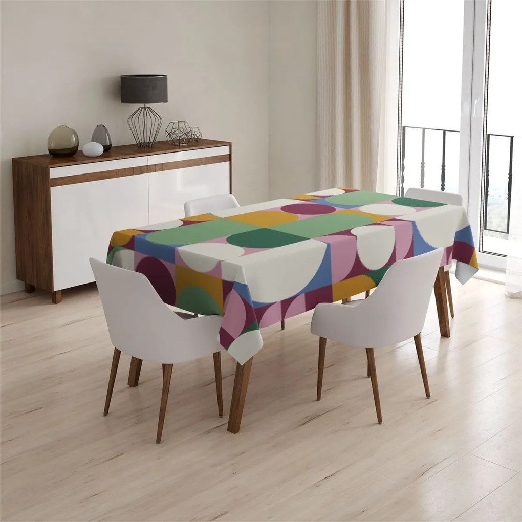 Sablio Obrus Farebná rovnováha - 90x90 cm
