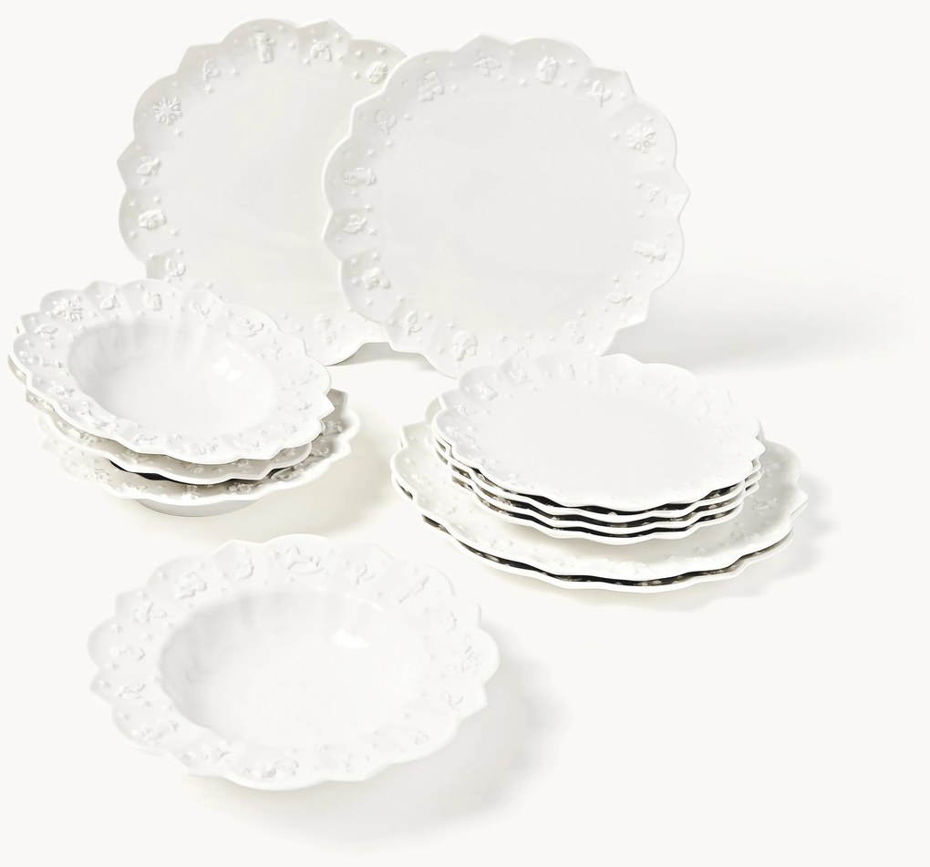 Porcelánová súprava riadu Toy's Delight, 4 osoby (12 dielov)