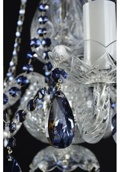 Wranovsky JWZ102052101 - Krištáľový luster na reťazi DE LUXE 5xE14/40W/230V