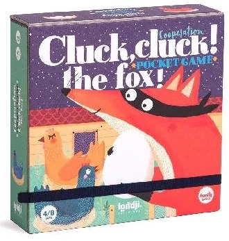 Londji Spoločenská hra do vrecka: Cluck, cluck! The fox!