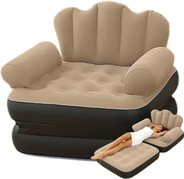 Multifunkčná nafukovacia pohovka 2v1