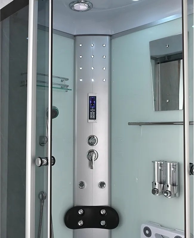 Terra Hydromasážny box WSH7106LW WH, 120x80 ľavý bez sauny