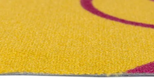 Koberce Breno Metrážny koberec EXPO NEW 65, šíře role 400 cm, ružová, viacfarebná