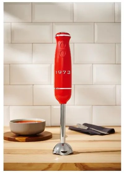 Silvercrest® Tyčový mixér Retro 1973 Ssmsr 600 A1 (červená) (100393111)