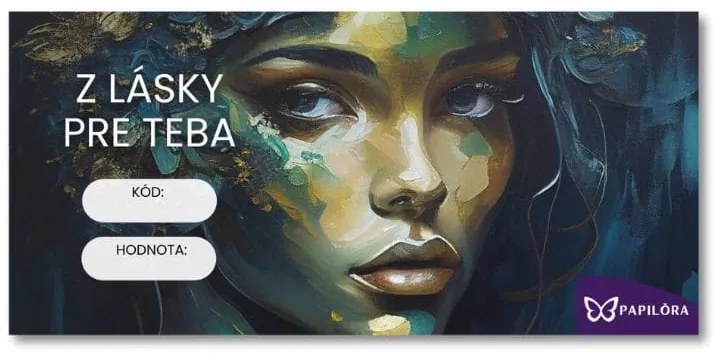 Z LÁSKY - darčekový POUKAZ | rôzne hodnoty poukazu