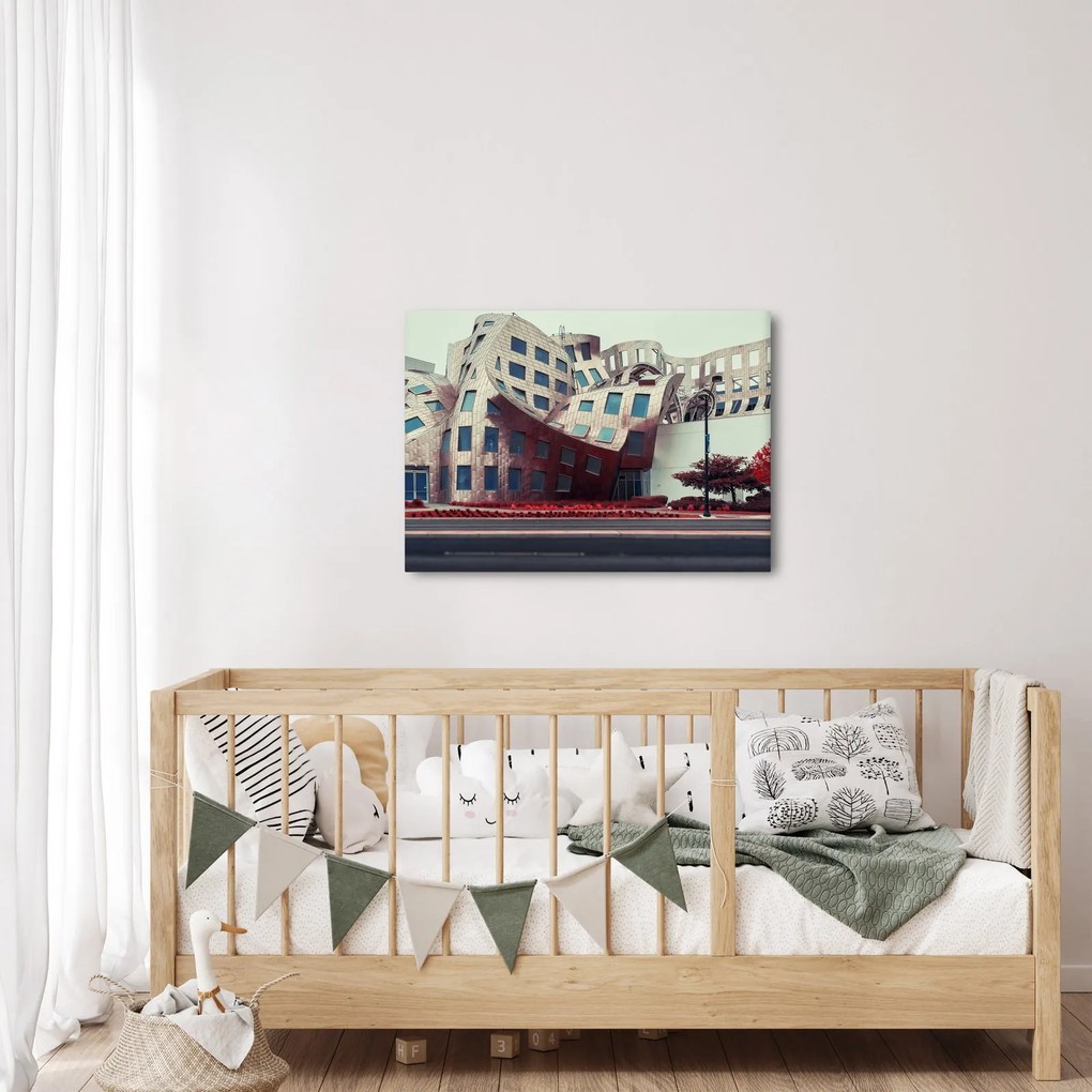 Obraz - architektonická stavba (70x50 cm)