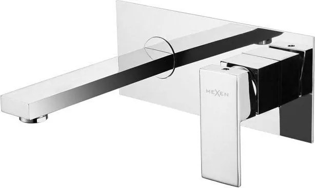 Mexen Cube batéria umývadlová podomietková, chróm - 73115-00