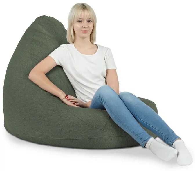 Sedací vak Drop XXL Balance Recycling Farba: Modrý