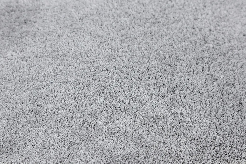 ITC, Metrážny koberec Sweet 74 šedý, na mieru, šíře 4m, šedá, filc, chodba / predsieň