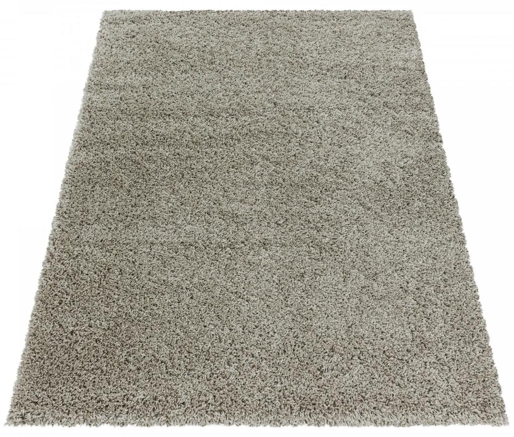 Ayyildiz koberce Kusový koberec Sydney Shaggy 3000 natur - 140x200 cm