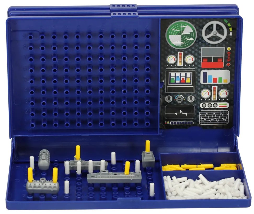 KIK Lode – námorná strategická hra v kufríku | Cestovná logická hra pre 2 hráčov