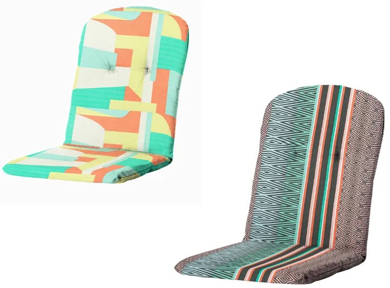 Vankúš na záhradné kreslo CUSHIO 96x45 cm - viacero variantov Farba: Farebná