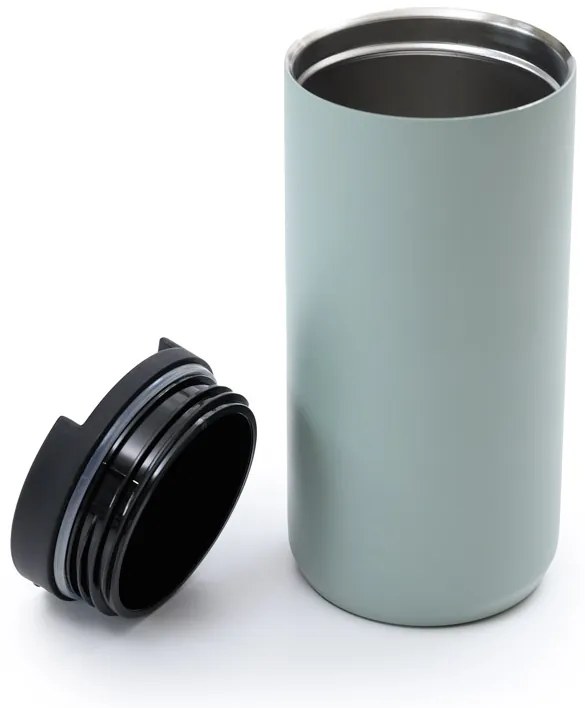 Svetlosivý termohrnček BEKER 400 ml