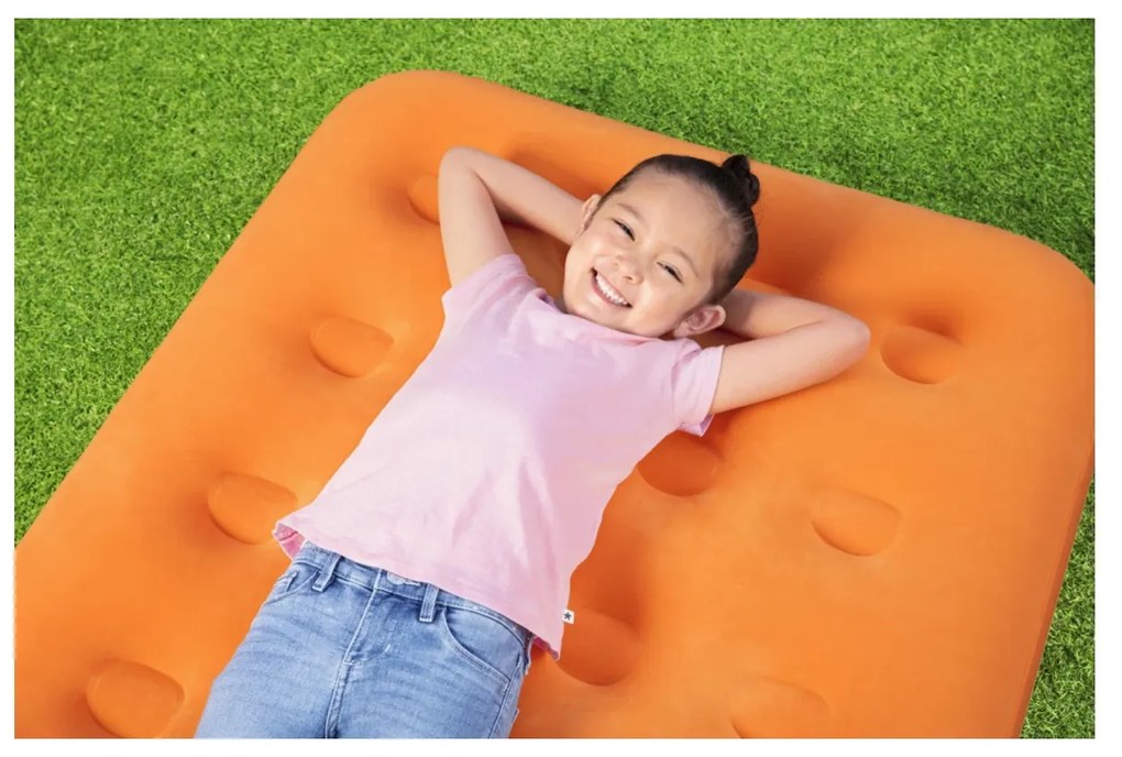 Bestway Nafukovací matrac 158 x 89 x 18 cm oranžový