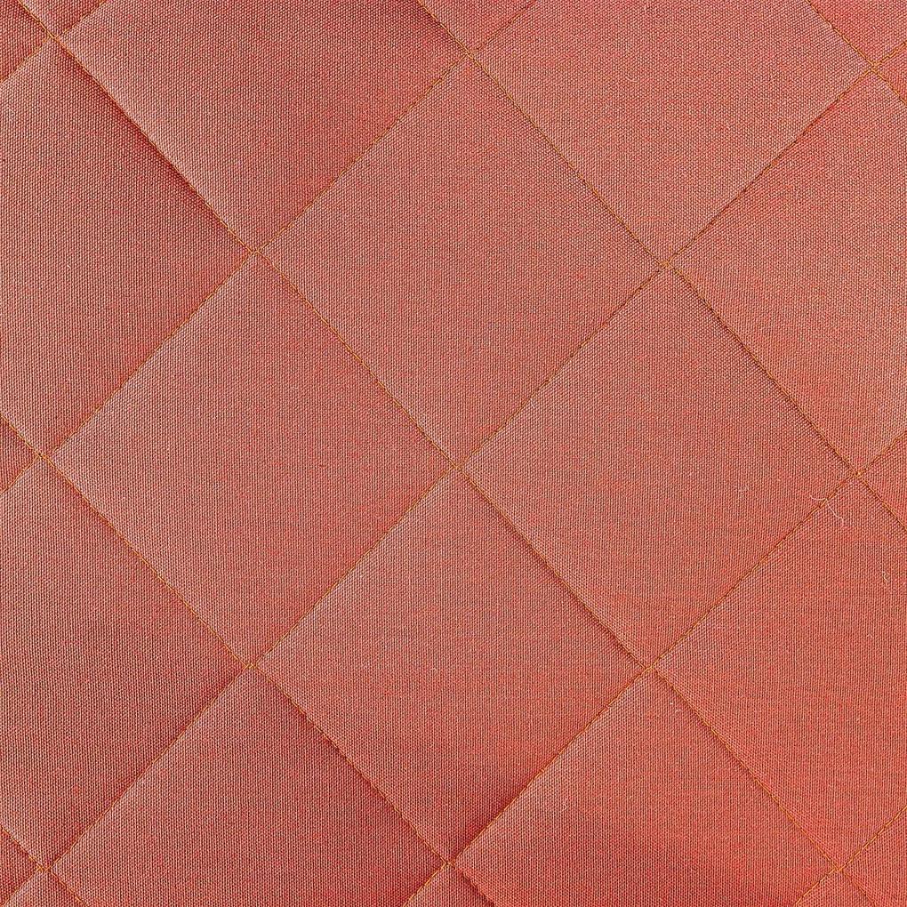 Prešívaný jednofarebný poťah s viazačkami na pohovku clic-clac, bavlnené plátno Na štandardné pohovky clic-clac 140 x 190 cm.