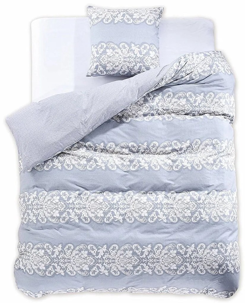 Bavlnená posteľná bielizeň DecoKing Diamond Tenshi modrá