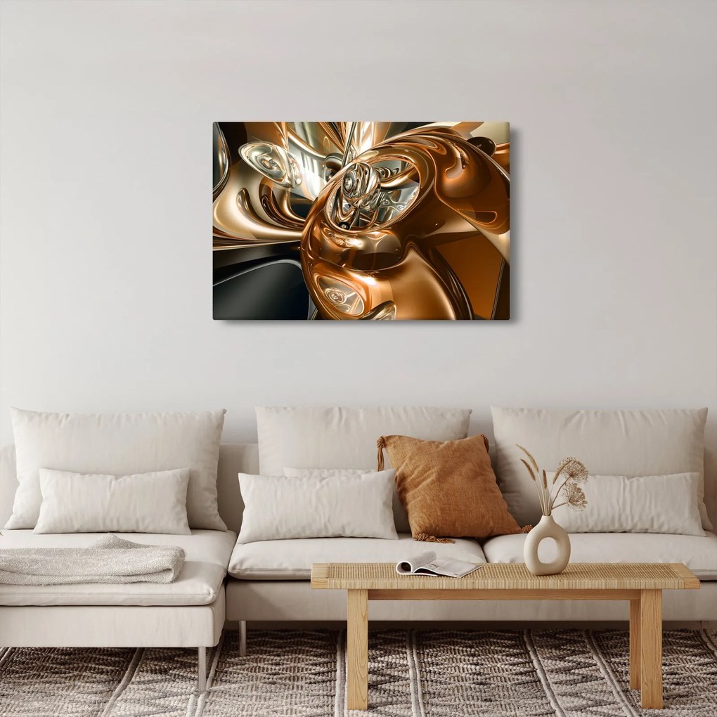 Obraz abstrakcie (90x60 cm)