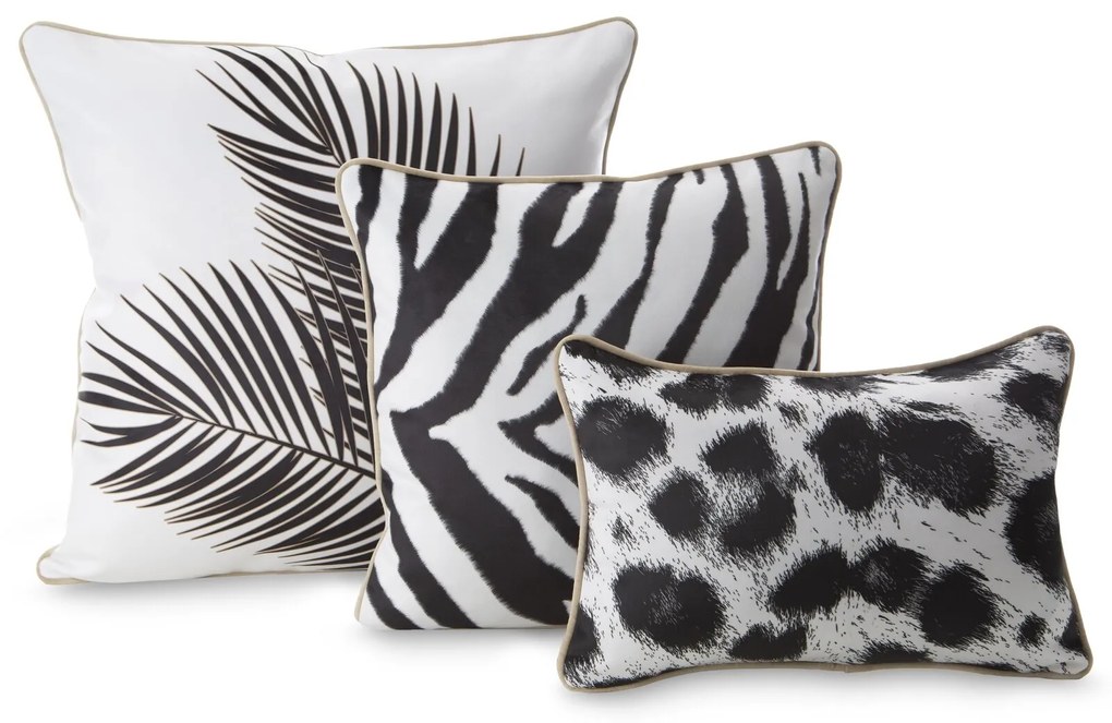 DEKORAČNÁ OBLIEČKA NA VANKÚŠ EVA MINGE 10B 45X45 CM VZOROVANÁ