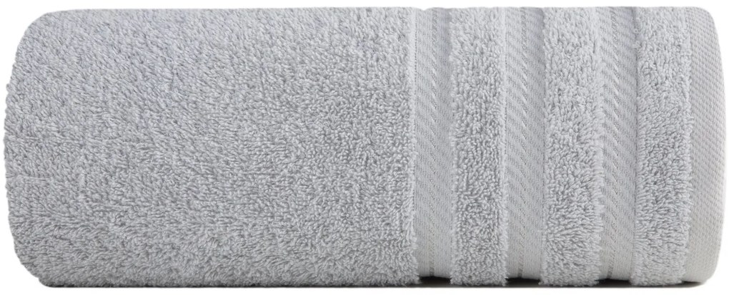 BAVLNENÝ UTERÁK VITO SADA 6KS 50X90 CM STRIEBORNÁ