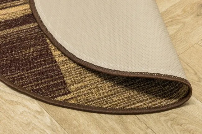 Protišmykový koberec ADAGIO 04 béžový kruh