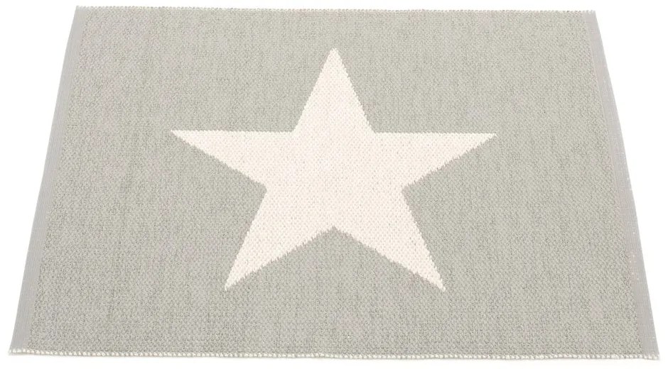 Svetlosivý vnútorný a vonkajší koberec 70x90 cm Viggo Warm Grey – Pappelina