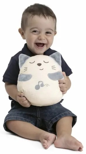 Chicco - Plyšová interaktívna hračka mačka 3xAAA