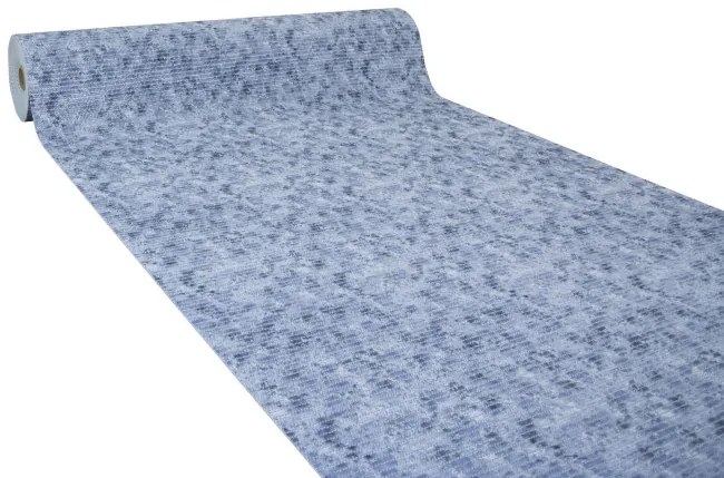 Kúpelňová penová rohož Softy-tex 912 modrá / granátová
