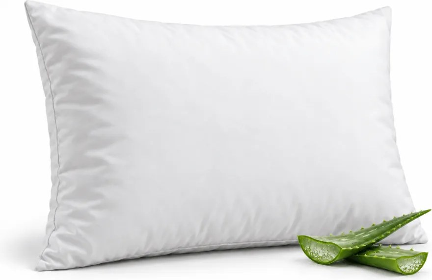 Vankúš ALOE VERA z dutého vlákna 40x80 cm